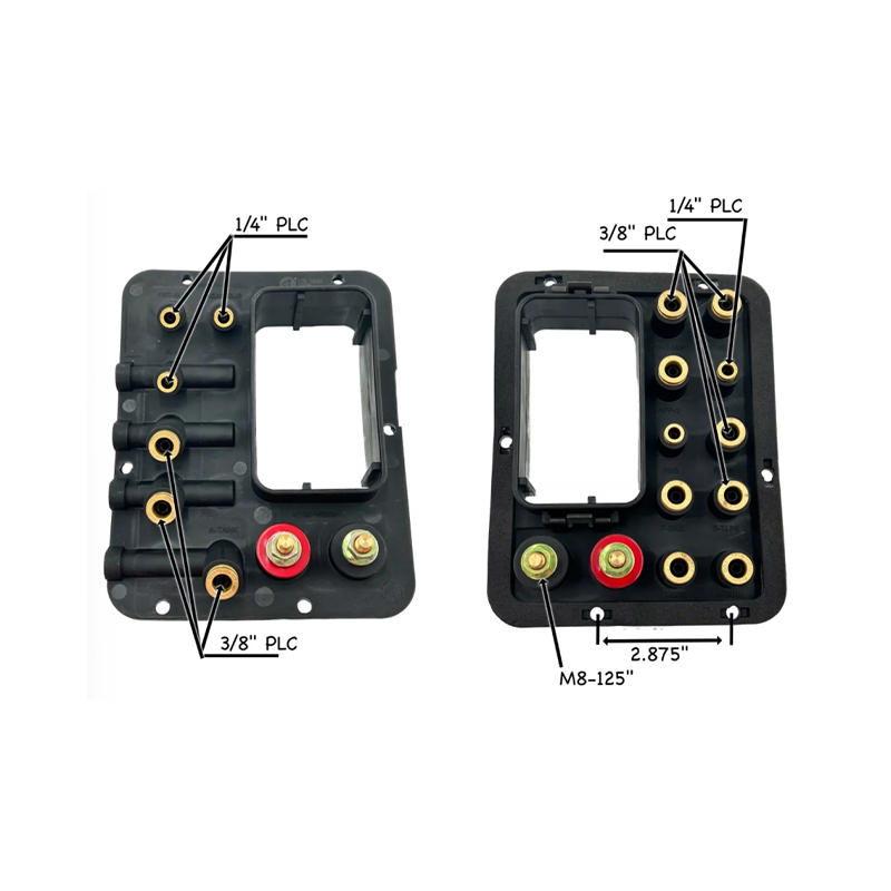 Pinagsama-samang Distribution Manifold para sa Commercial Pneumatic System