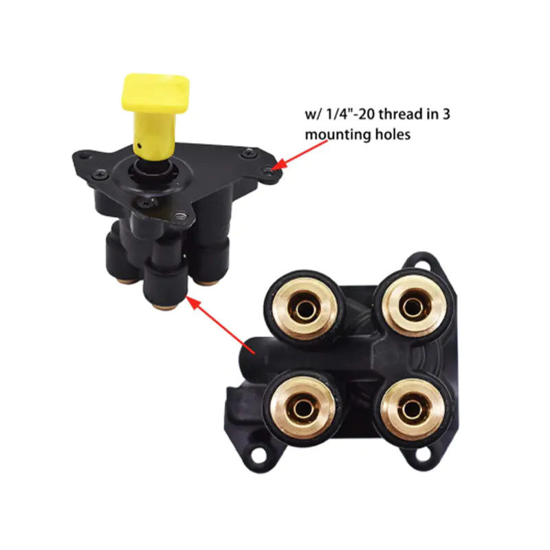 High-Performance PP-DC Series Air Brake Control Valve
